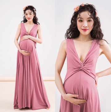 Mqtime New Korean Studio Maternity Dress Photo Hot Fashion Maternity Photography Mommy Photography Clothing